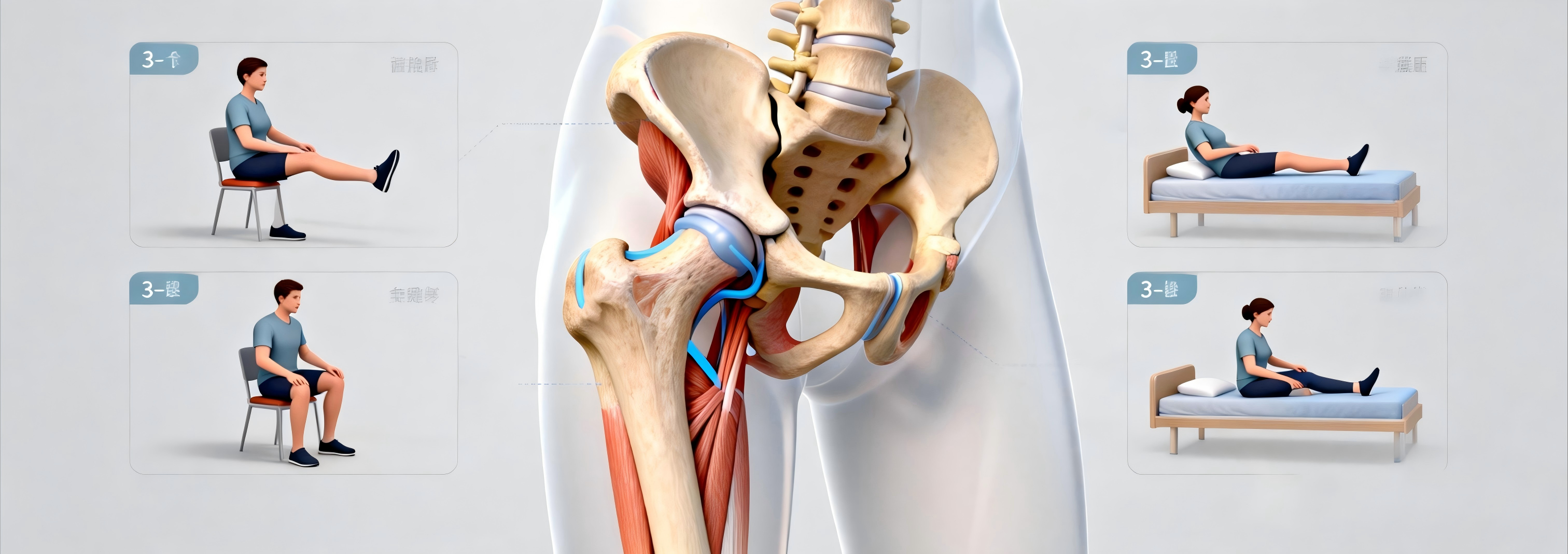 宽“髋”天地，自在由行——人工髋关节置换术后居家康复指南